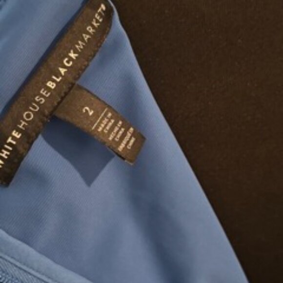 White House Black Market Blue Cocktail Dress Size 2 Bundle & SAVE 30% off - Picture 7 of 7